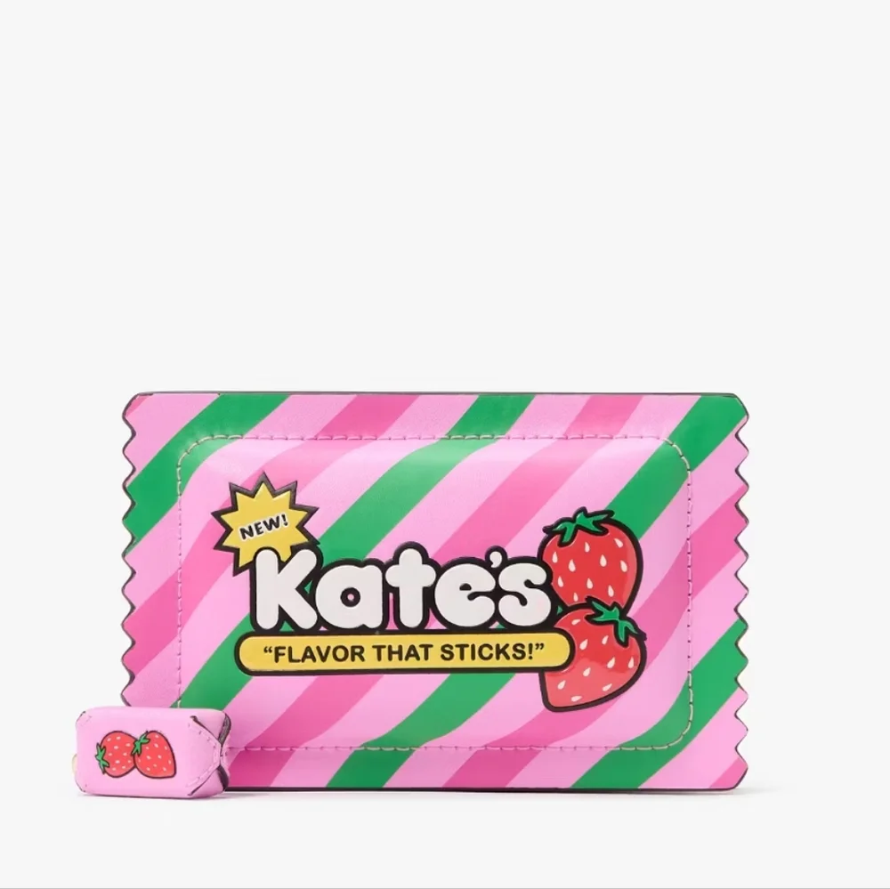 Kate Spade Bubble Gum 3D Small Card Holder